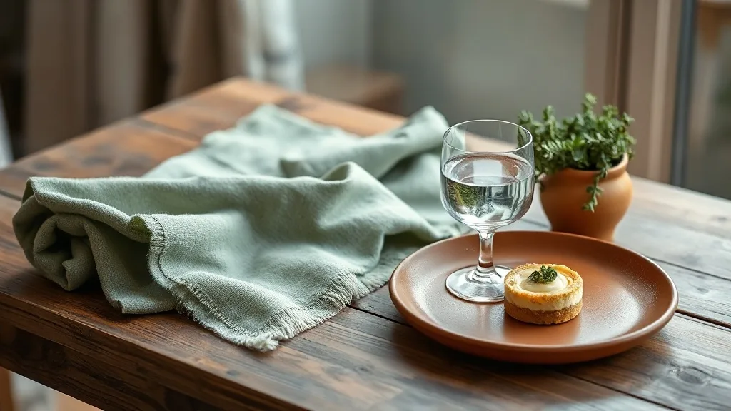 Un verre long transparent posé sur une table en bois clair, rempli d’eau pétillante, avec une lumière naturelle douce qui